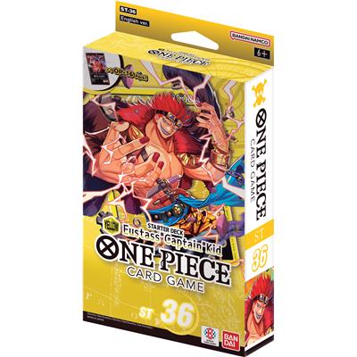 One Piece Starter Deck YELLOW Captain Kid [ST-36]
