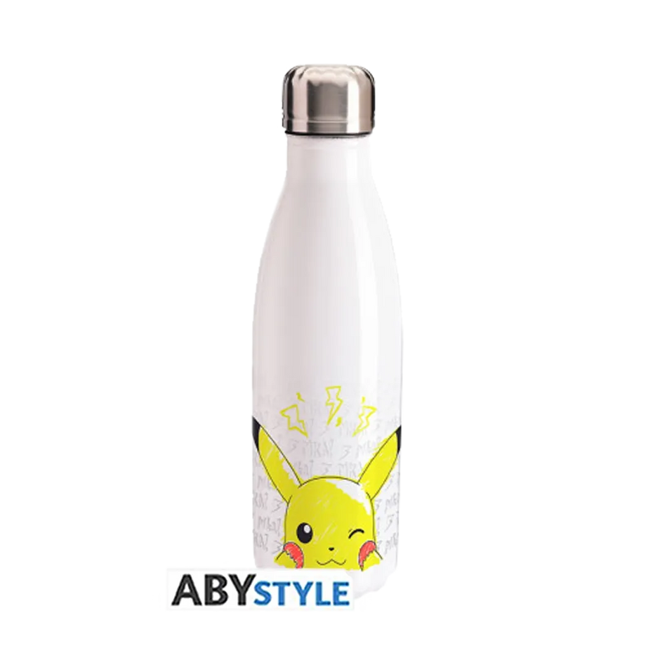 Pokemon Pikachu Scribble - Water Bottle
