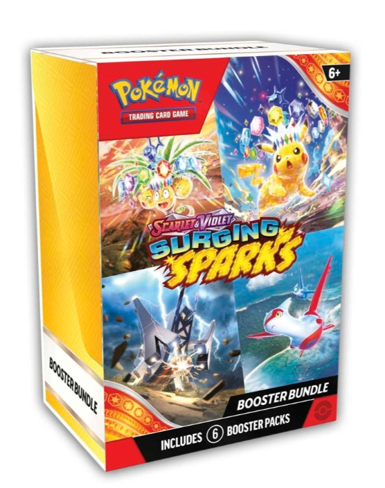 Pokemon TCG: Scarlet & Violet-Surging Sparks Booster Bundle