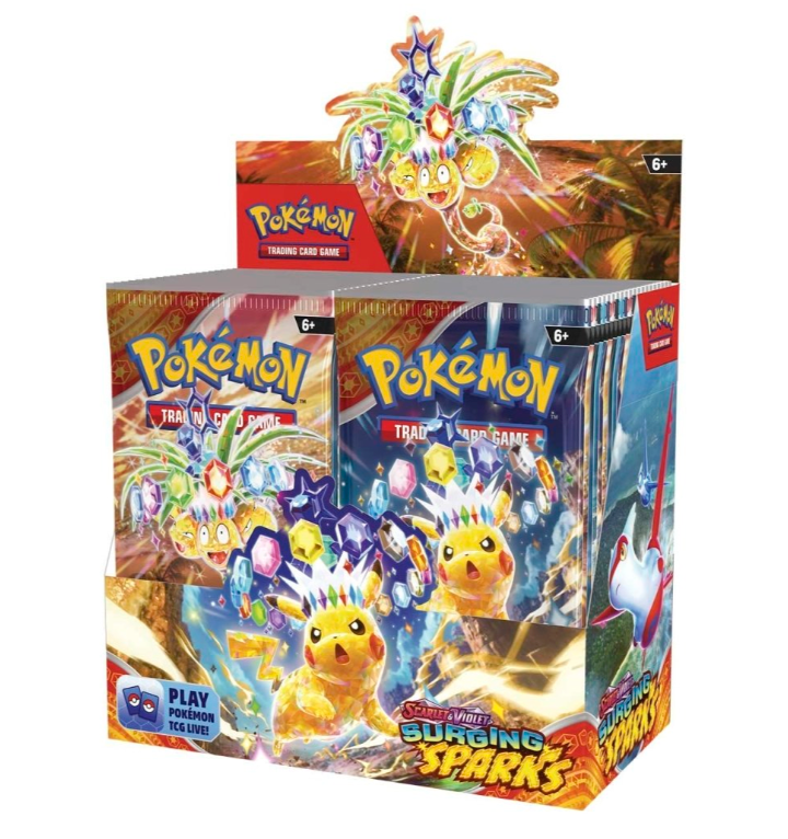 Pokemon TCG: Scarlet & Violet-Surging Sparks Booster Display Box