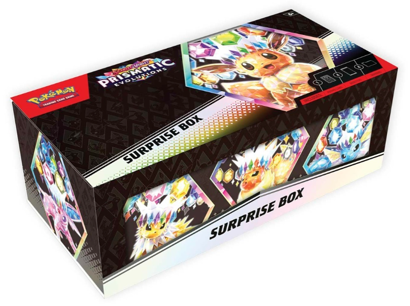 Pokemon TCG: Scarlet & Violet-Prismatic Evolutions Surprise Box