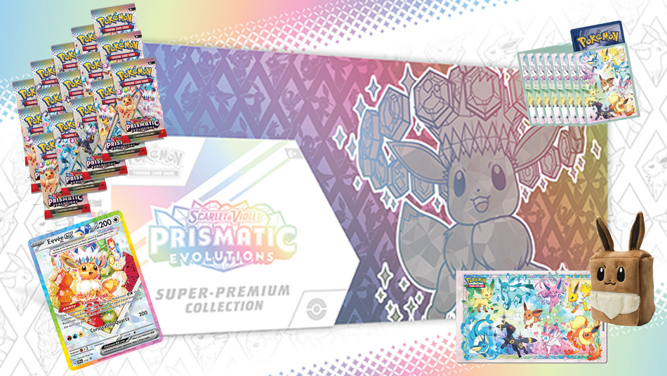 Pokemon TCG: Scarlet & Violet-Prismatic Evolutions Super-Premium Collection