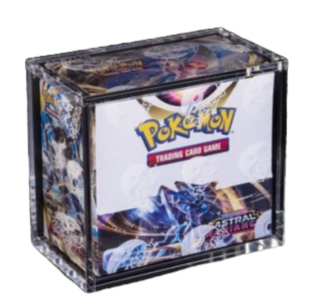 Pokemon Booster Box Premium 6mm Acrylic Case
