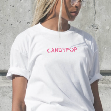 Candypop Women T-shirt - White