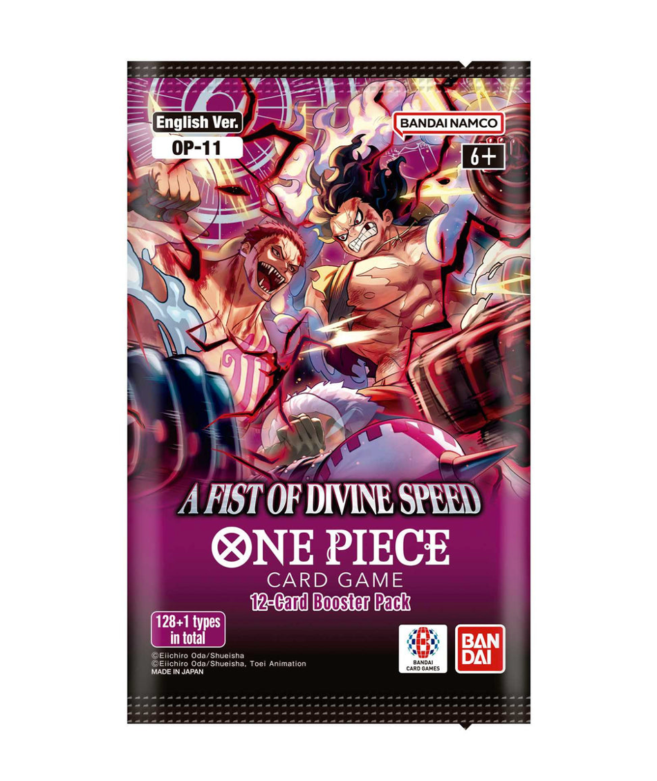 One Piece A Fist of Divine Speed Booster Pack OP-11