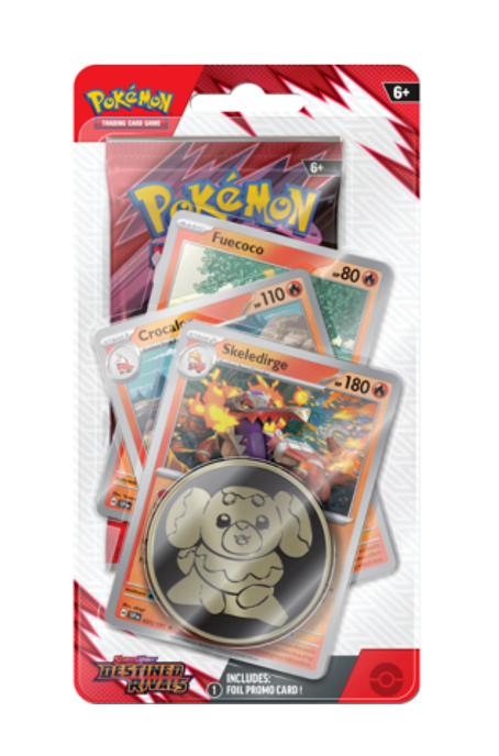 Pokemon TCG: Scarlet & Violet 10 - Destined Rivals Premium Checklane Blister