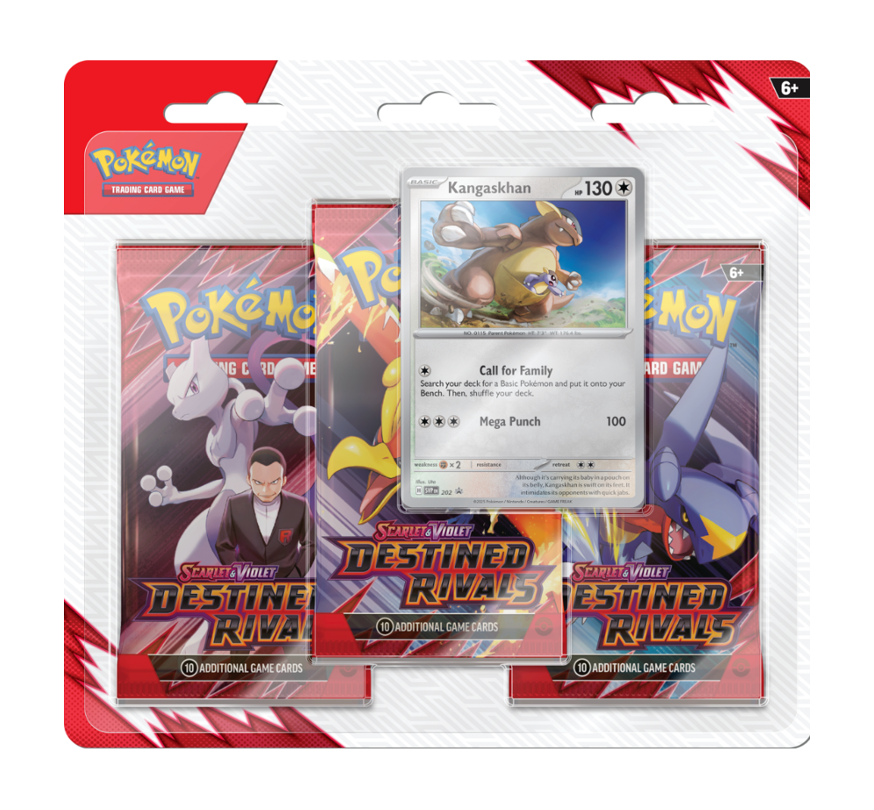 Pokemon TCG: Scarlet & Violet 10 - Destined Rivals 3-Booster Blister