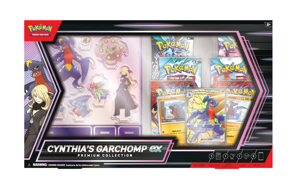 Pokemon Cynthia’s Garchomp ex Premium Collection