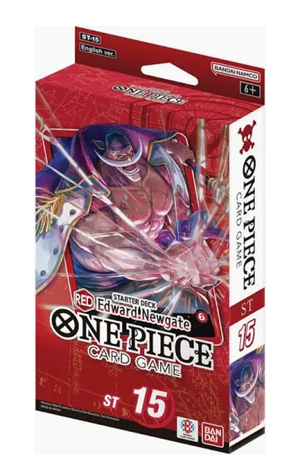 One Piece Starter Deck RED Edward.Newgate- [ST-15]