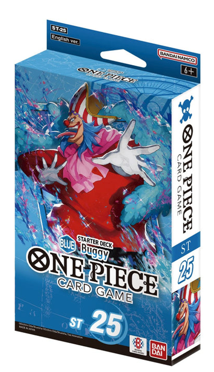 One Piece Starter Deck BLUE Buggy- [ST-25]