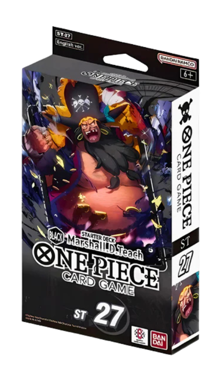 One Piece Starter Deck BLACK Marshall.D.Teach- [ST-27]