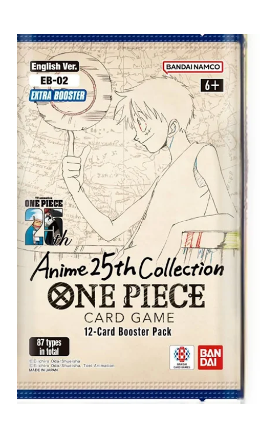 One Piece Extra Booster Pack - Anime 25th Collection- [EB02]
