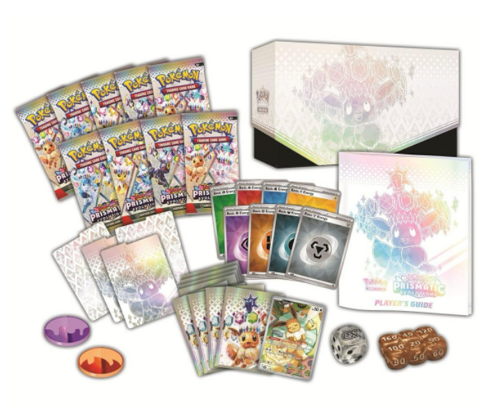 Pokemon TCG: Scarlet & Violet-Prismatic Evolutions Elite Trainer Box