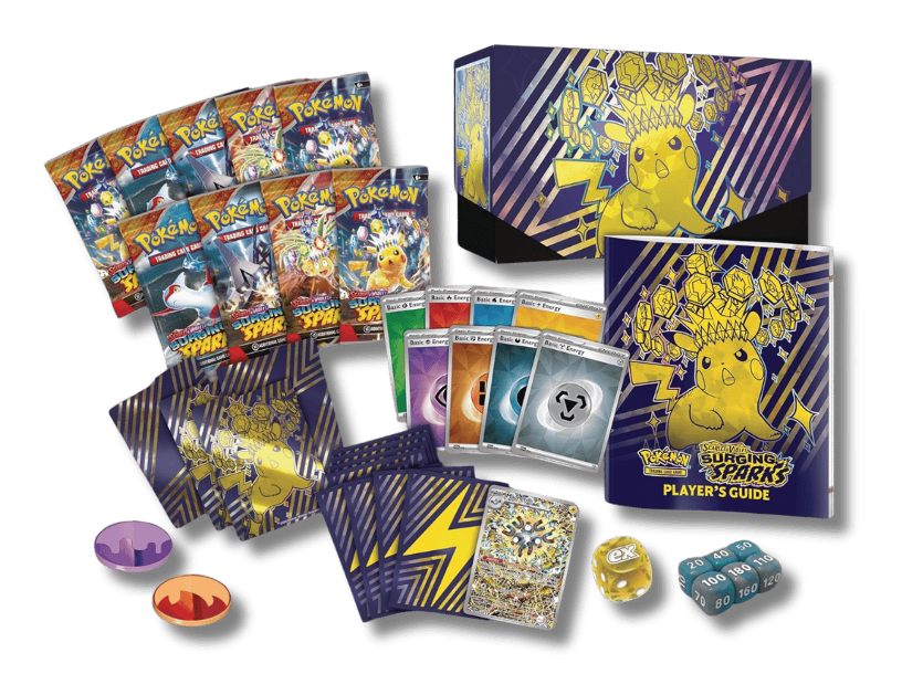 Pokemon TCG: Scarlet & Violet-Surging Sparks Elite Trainer Box
