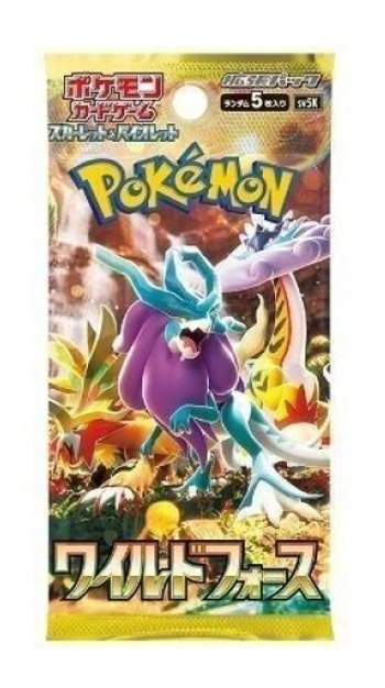 Pokemon TCG: SV5K Wild Force Booster Pack (Japanese)