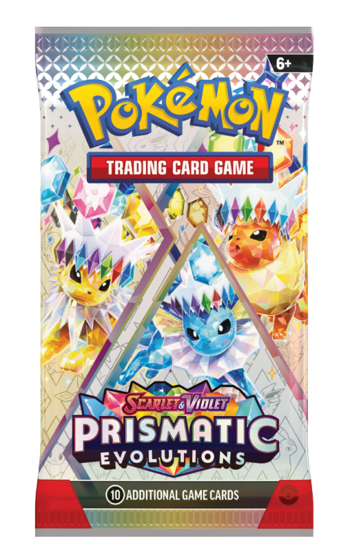 Pokemon TCG: Scarlet & Violet-Prismatic Evolutions Booster Pack