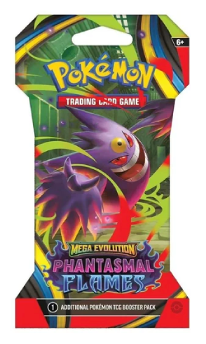 Pokemon TCG: Mega Evolution - Phantasmal Flames Sleeved Booster Pack