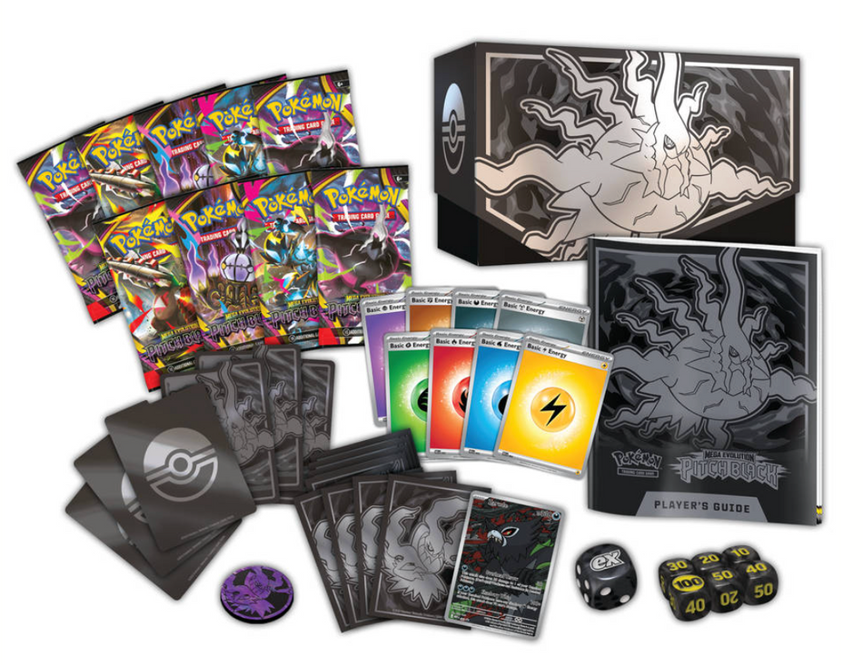Pokemon TCG: Mega Evolution - Pitch Black Elite Trainer Box