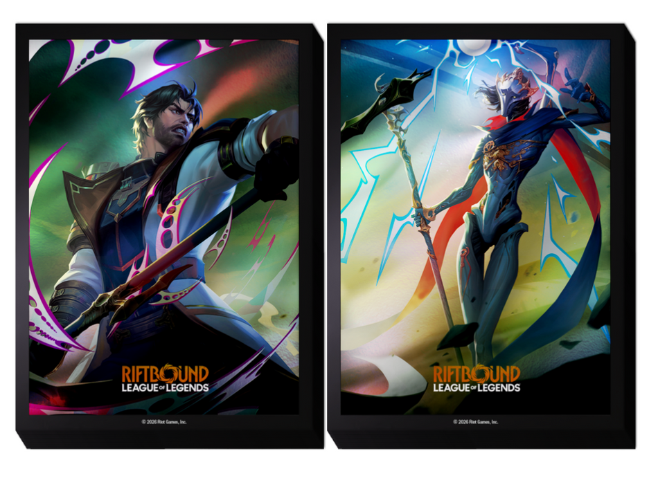 Riftbound - Vendetta Art Sleeves: Jayce vs Viktor