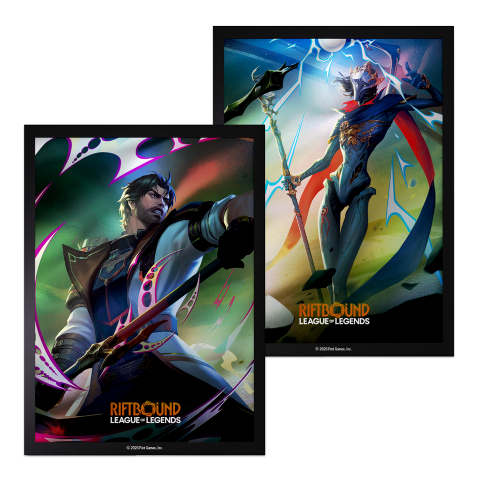 Riftbound - Vendetta Art Sleeves: Jayce vs Viktor
