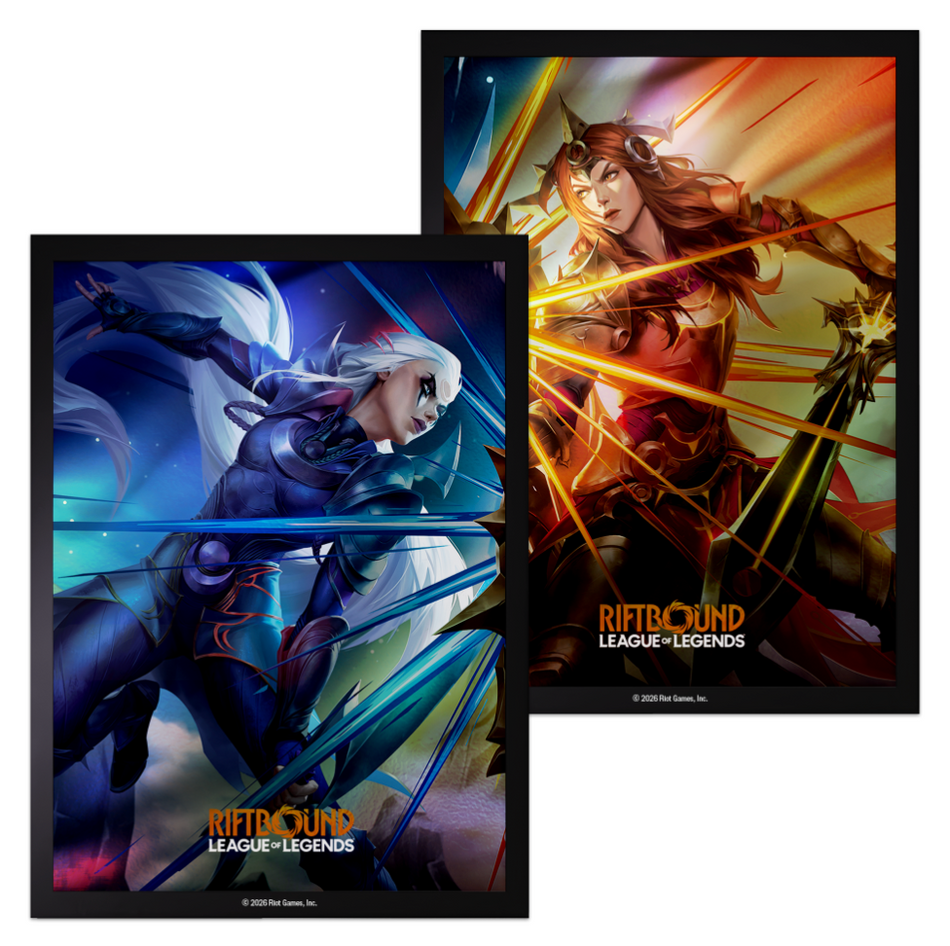 Riftbound - Vendetta Art Sleeves: Diana vs Leona