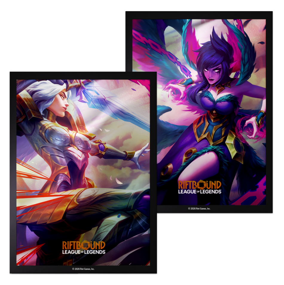 Riftbound - Vendetta Art Sleeves: Kayle vs Morgana