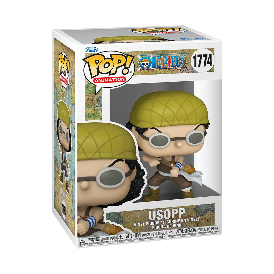 POP! Animation: Usopp with Rubber Band - One Piece