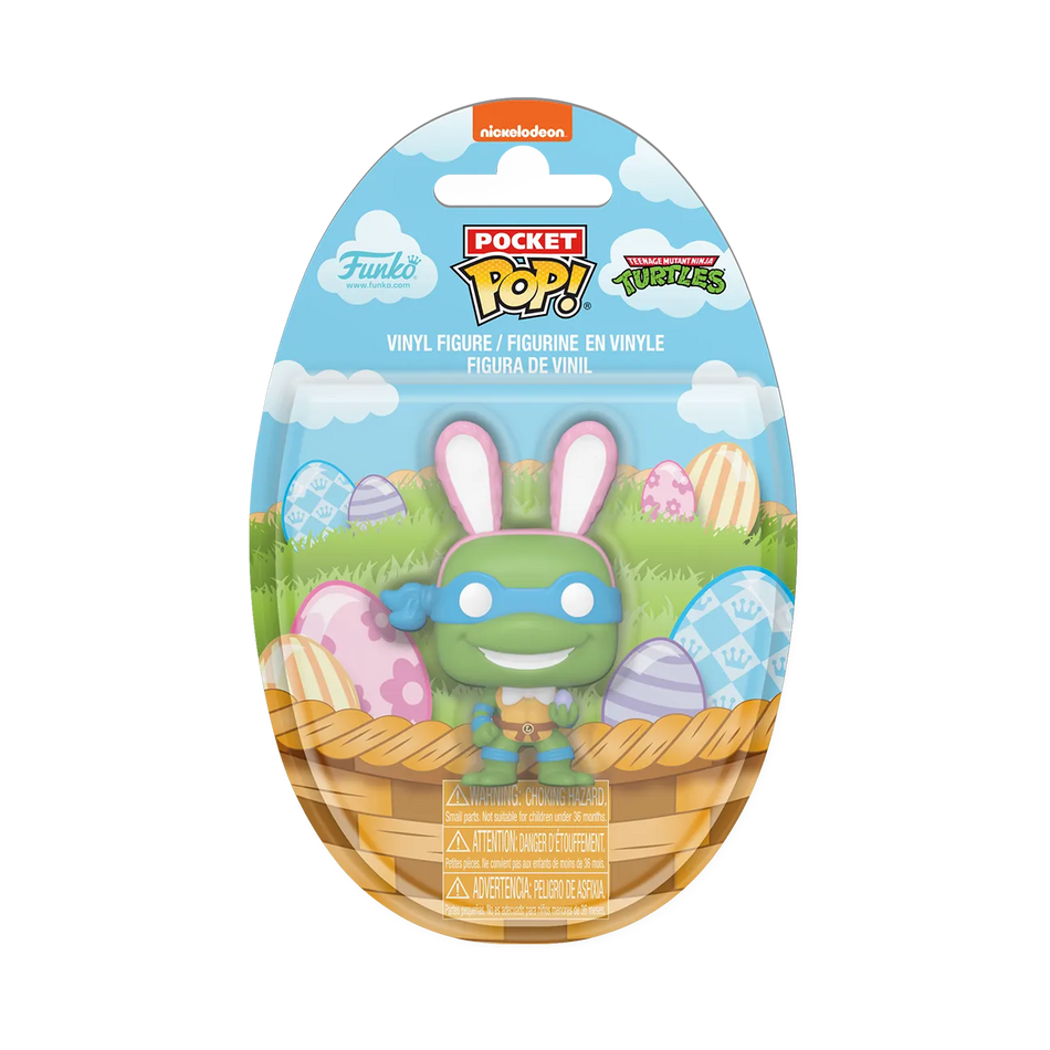 Pocket POP: Leonardo with Easter Egg - Teenage Mutant Ninja Turtles