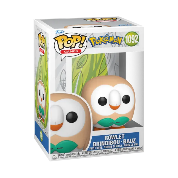 Pop! Games: Rowlet - Pokemon