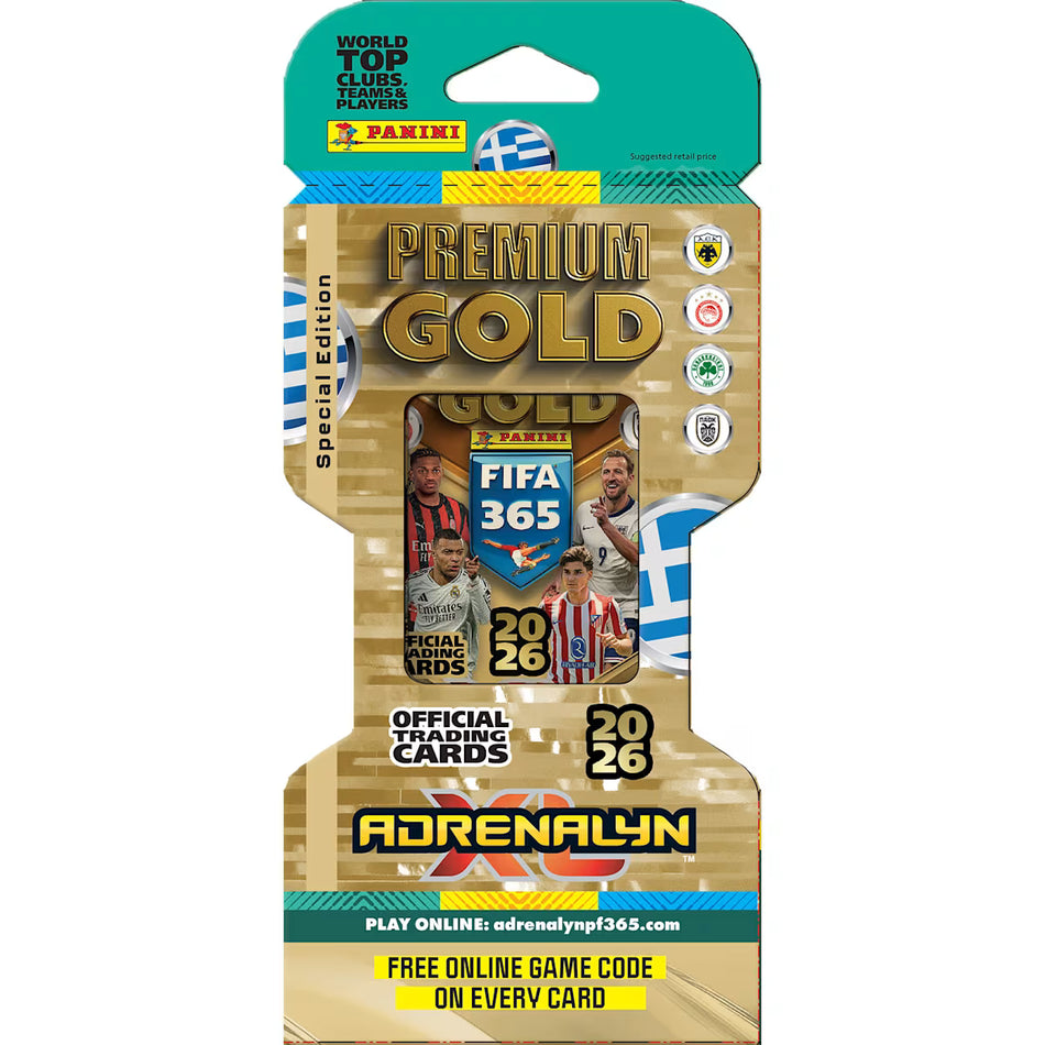 Panini FIFA 365 ADRENALYN XL 2026 - Premium Gold Blister