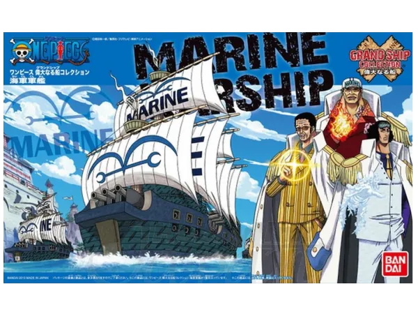 One Piece: Marine Ship – Grand Ship Collection Model Kit