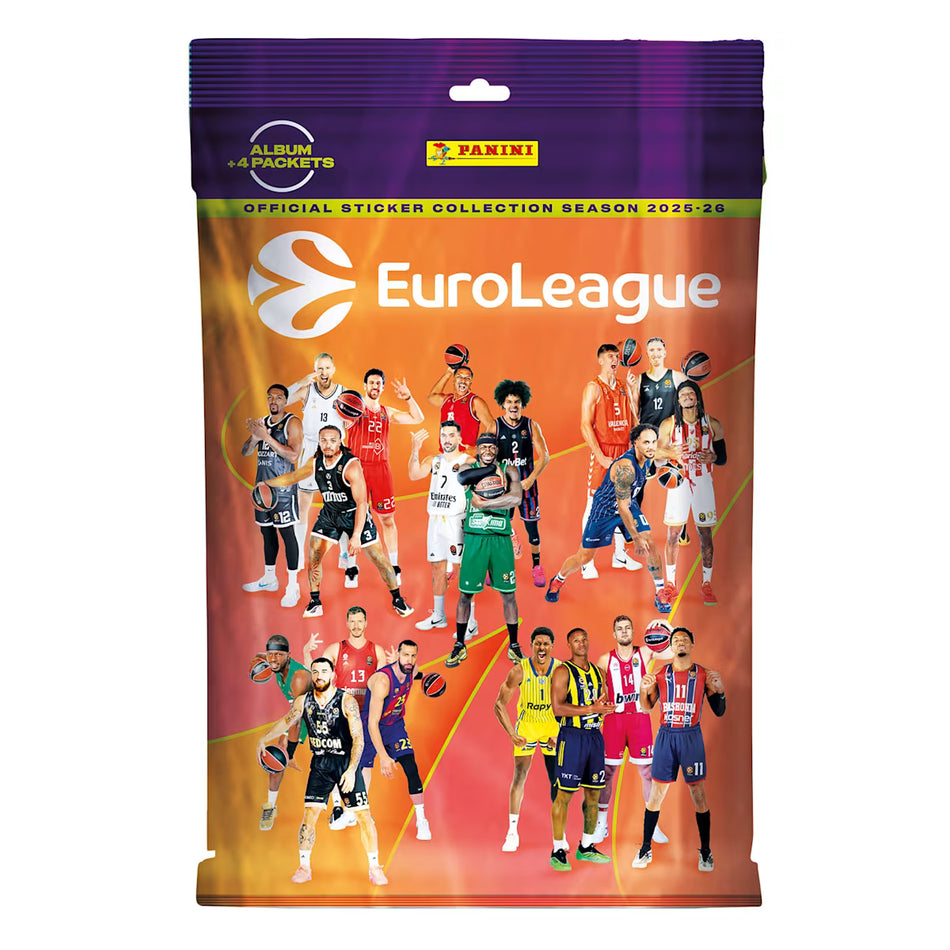 EUROLEAGUE STICKER COLLECTION 2026 - Starter Pack