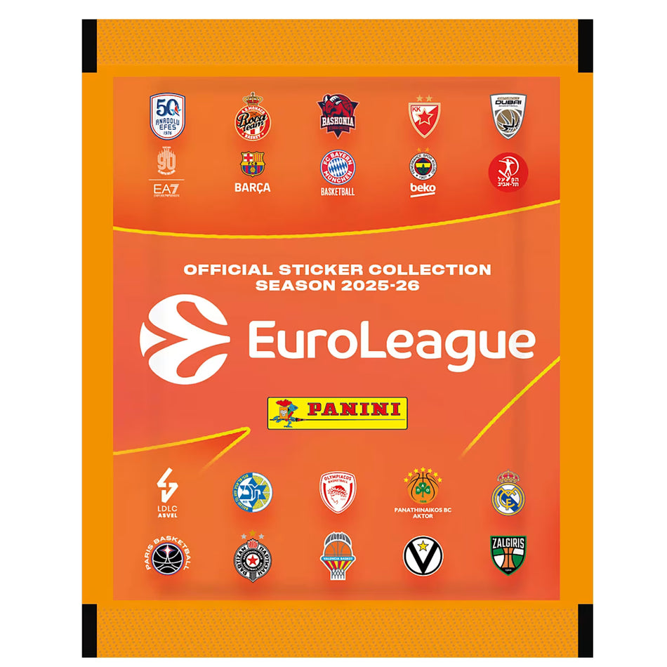EUROLEAGUE STICKER COLLECTION 2026 - Φακελάκι