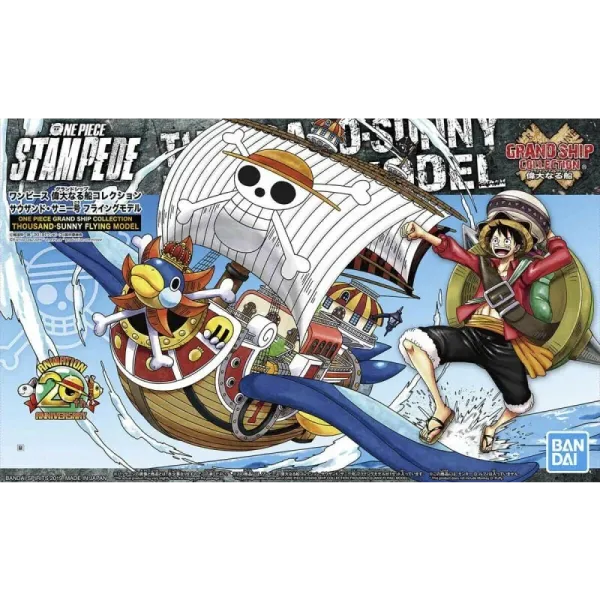 One Piece: Thousand Sunny Flying – Grand Ship Collection Model Kit