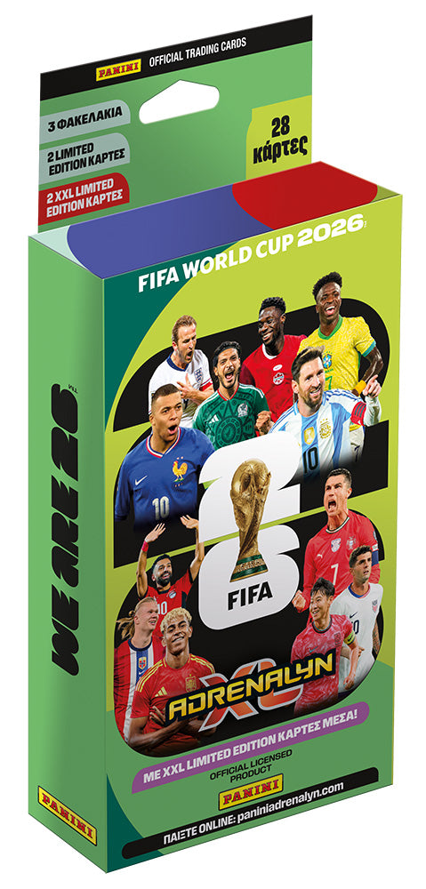 Panini FIFA World Cup ADRENALYN XL 2026 - Eco Blister XXL