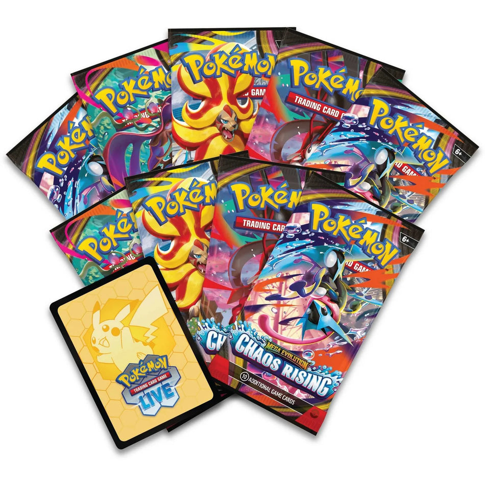 Pokemon TCG: Mega Evolution - Chaos Rising Elite Trainer Box