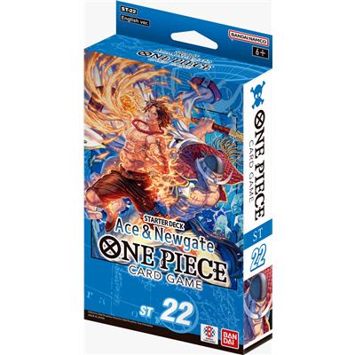 One Piece Starter Deck BLUE Ace & Newgate - [ST-22]