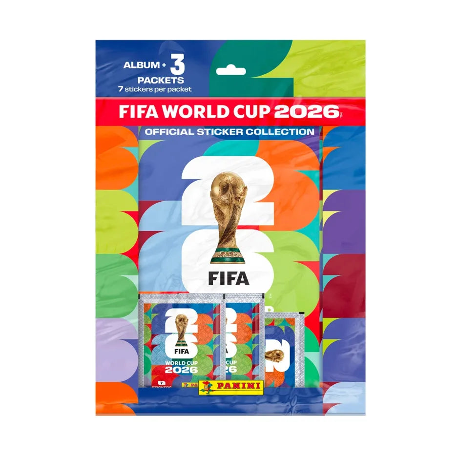 Panini FIFA World Cup 2026 - Starter Pack (sticker collection +  3 packs)