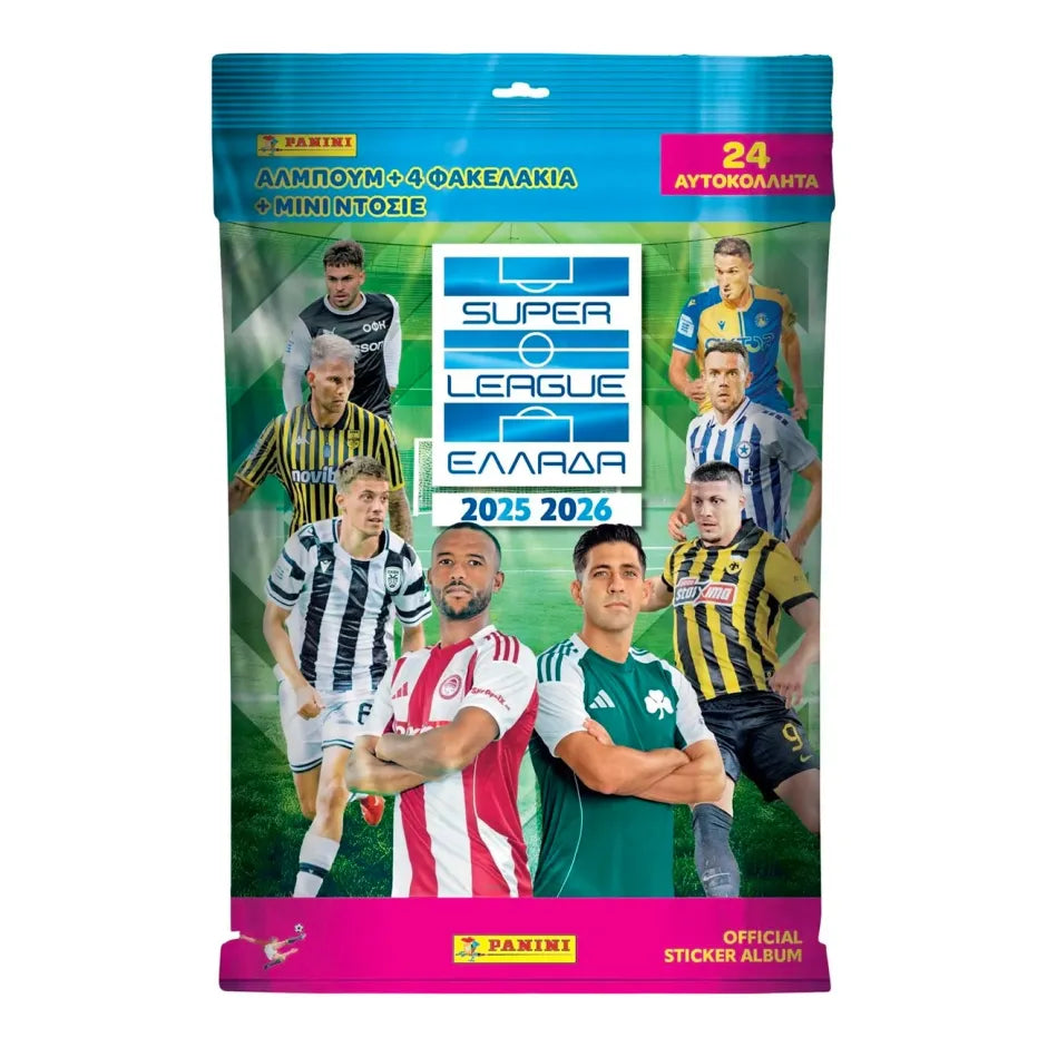 Panini SUPERLEAGUE Sticker Collection 2026 - Starter Pack