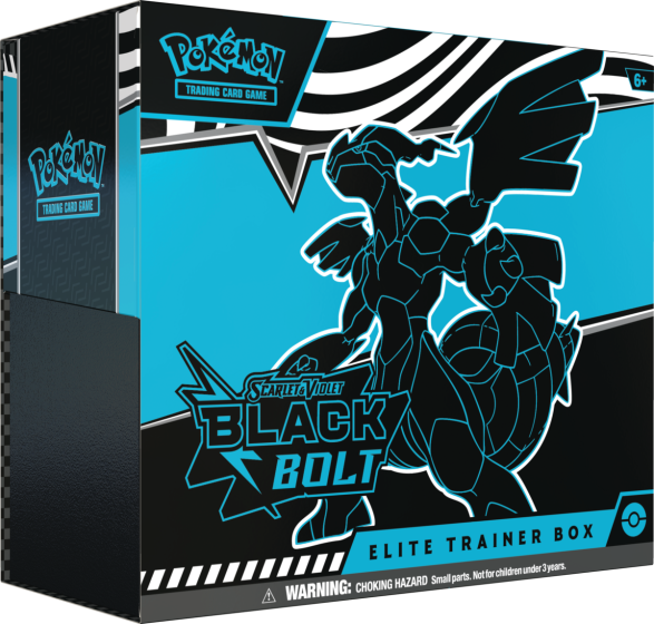 Pokemon TCG: Scarlet & Violet - Black Bolt Elite Trainer Box