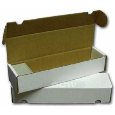 Cardbox / Fold-out Box with Lid for Storage of 1.000 Cards