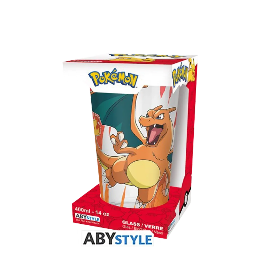 Pokemon Large Premium Glass – Charizard (400ml)