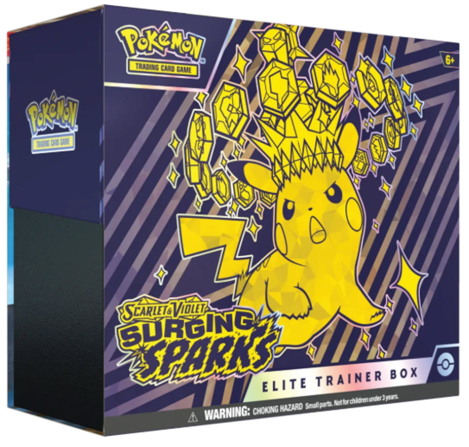 Pokemon TCG: Scarlet & Violet-Surging Sparks Elite Trainer Box