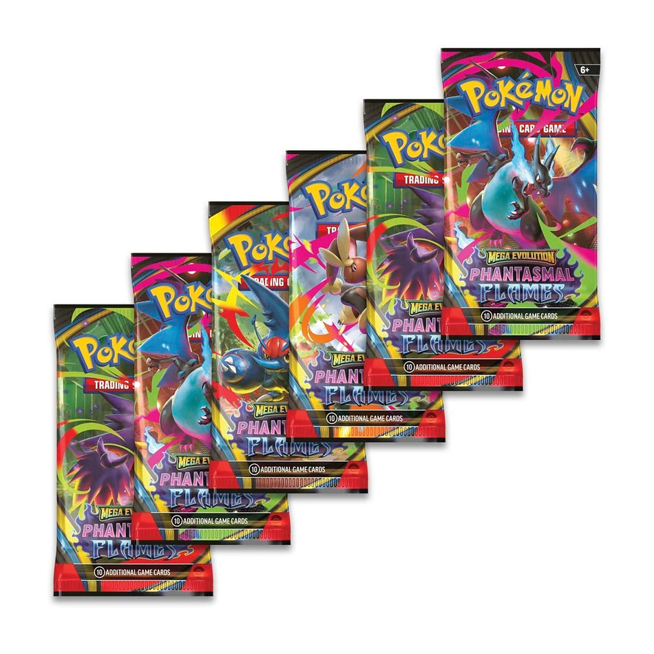 Pokemon TCG: Mega Evolution - Phantasmal Flames Booster Bundle