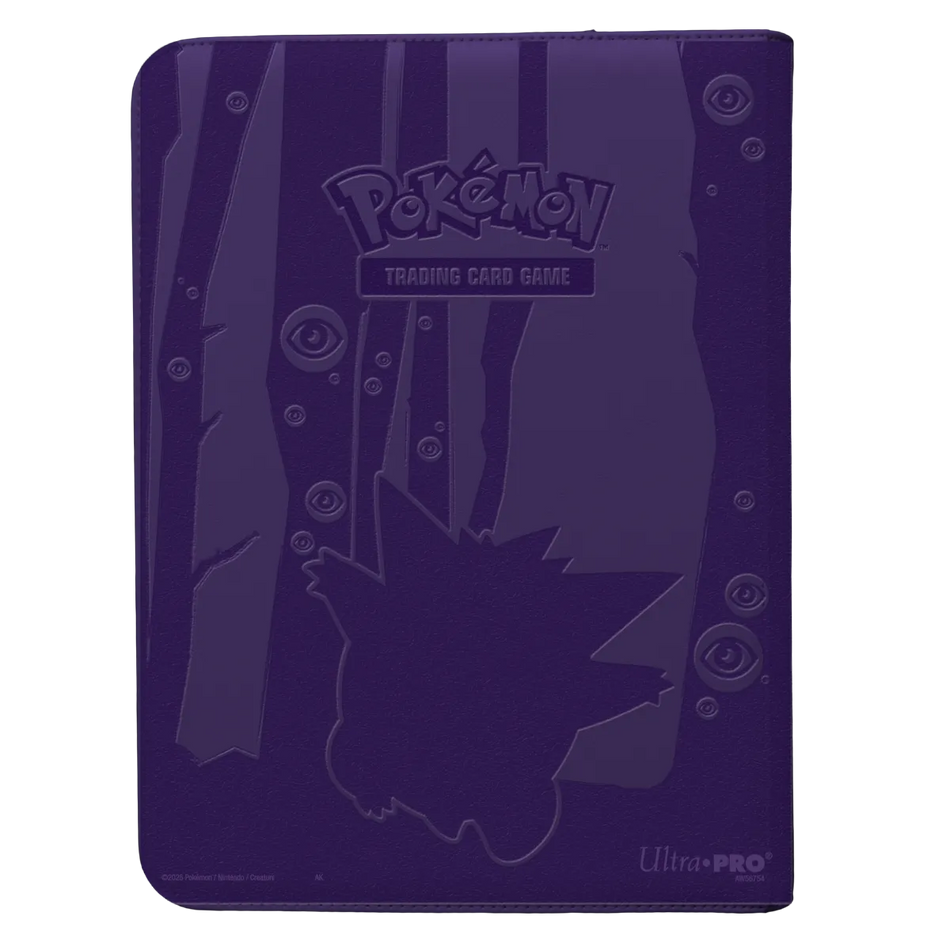 Elite Gengar 9-Pocket Zippered PRO Binder for Pokemon
