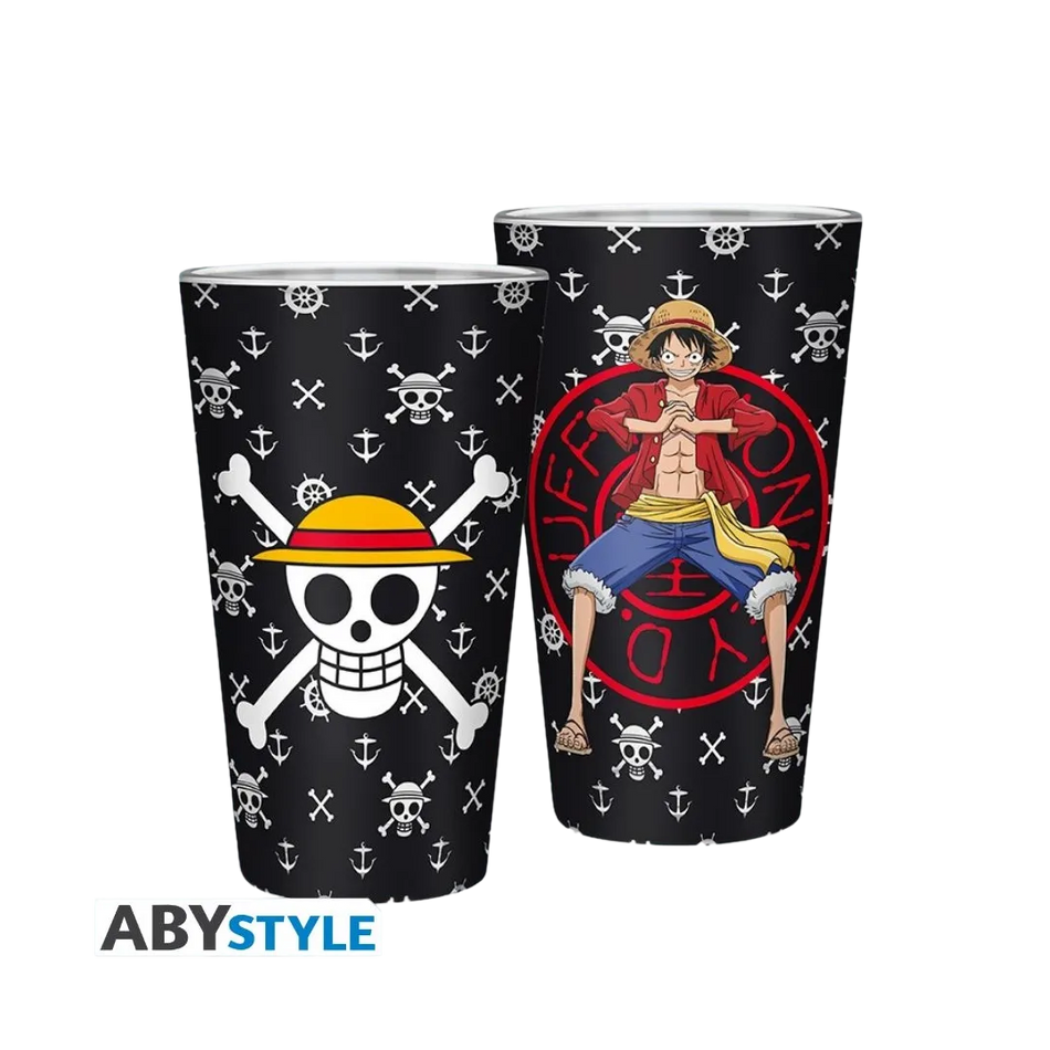 One Piece Large Glass – Luffy (400 ml)