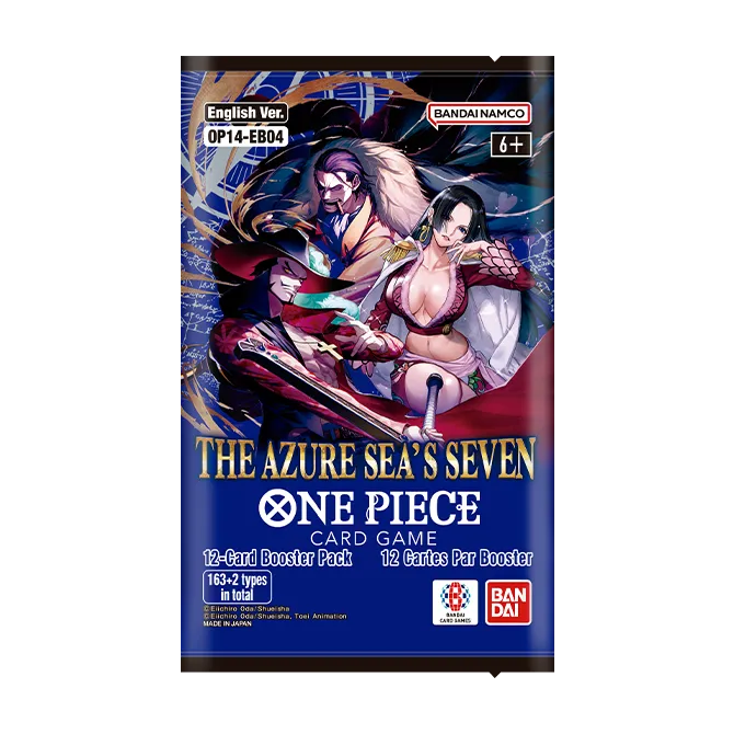 One Piece The Azure Sea's Seven Booster Box OP-14 - EB-04