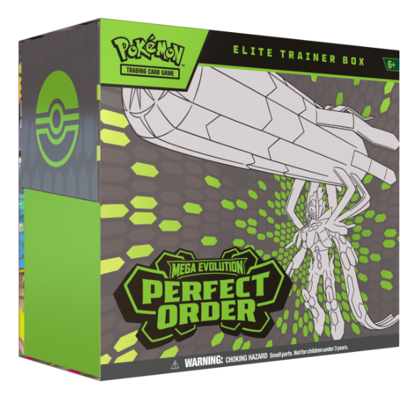 Pokemon TCG: Mega Evolution - Perfect Order Elite Trainer Box