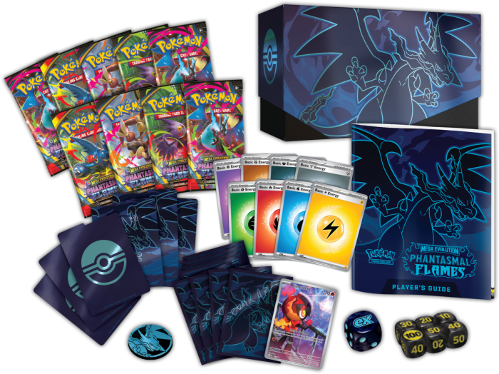 Pokemon TCG: Mega Evolution - Phantasmal Flames Elite Trainer Box