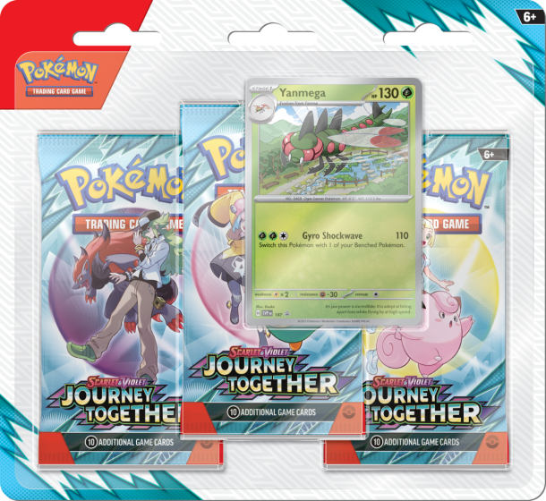 Pokemon TCG: Scarlet & Violet - Journey Together 3-Booster Blister